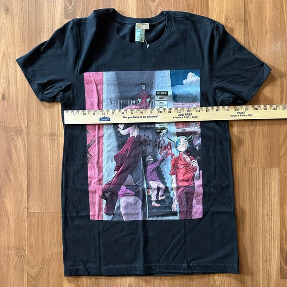 NWT Gorillaz The Static Channel T-Shirt Size Small 🆕 Hot Topic - Picture 4 of 7